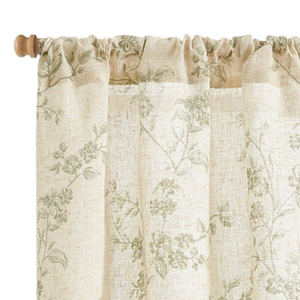 
                    
                      Bloom Vine Rod Pocket Kitchen Curtains - Jinchan Home
                    
                  