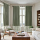 
                    
                      Two-Tone Damask Floral 3-in-1 Curtains - Jinchan Home
                    
                  