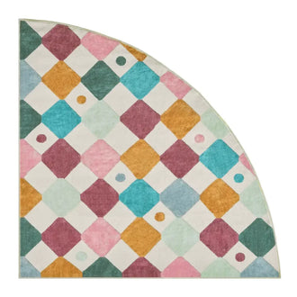 
                    
                      Colorful Diamond Checker Rug - Jinchan Home
                    
                  