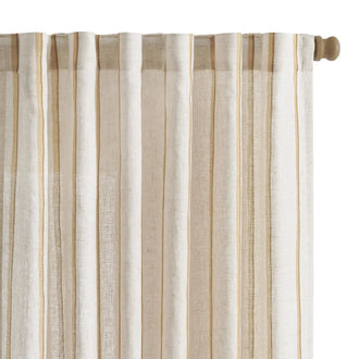 
                    
                      Shadow Stripe Linen Blend Curtains - Jinchan Home
                    
                  