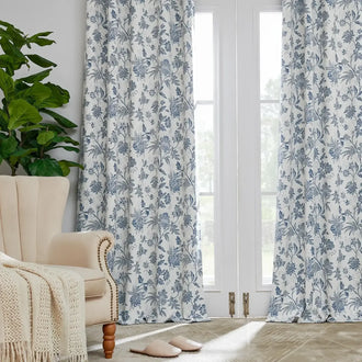 
                    
                      Botanical Vine Brushstroke Curtains - Jinchan Home
                    
                  