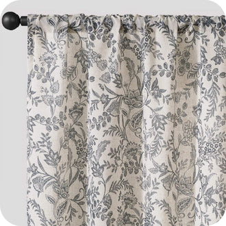 
                    
                      Ethereal Botanical Linen Curtains - Jinchan Home
                    
                  