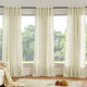 
                    
                      Boho Prism Triangle Stripe Linen Curtains - Jinchan Home
                    
                  