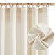 
                    
                      Solid Linen-Blend Flat Curtains - Jinchan Home
                    
                  