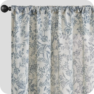 
                    
                      Ethereal Botanical Linen Curtains - Jinchan Home
                    
                  