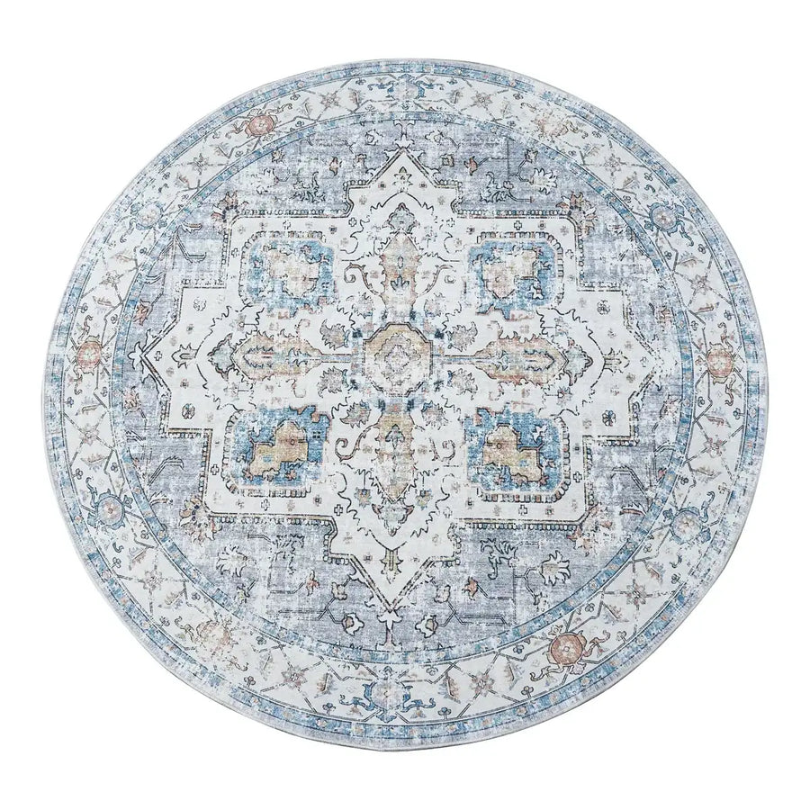Vintage Persian Medallion Rug - Jinchan Home