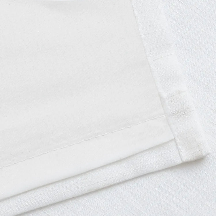 Light Solid Lined Kitchen Curtains - Jinchan Home