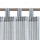 
                    
                      Striped Tab Top Linen Kitchen Curtains - Jinchan Home
                    
                  