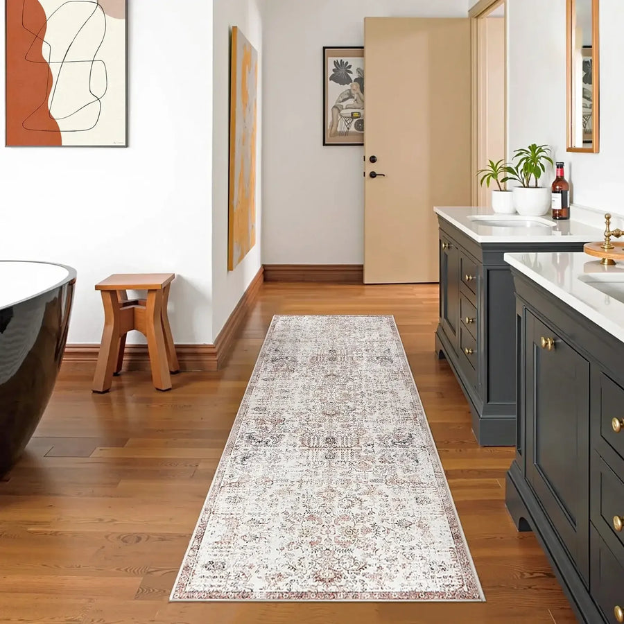 Vintage Floral Bug Rug - Jinchan Home