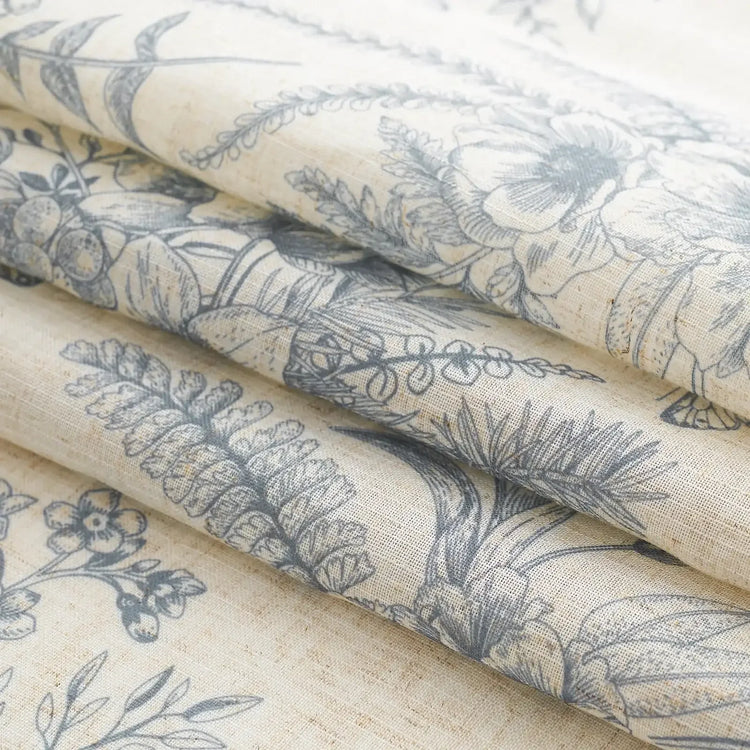 Butterfly Romance Rod Pocket Kitchen Curtains - Jinchan Home