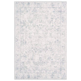 Vintage Distressed Floral Area Rug - Jinchan Home