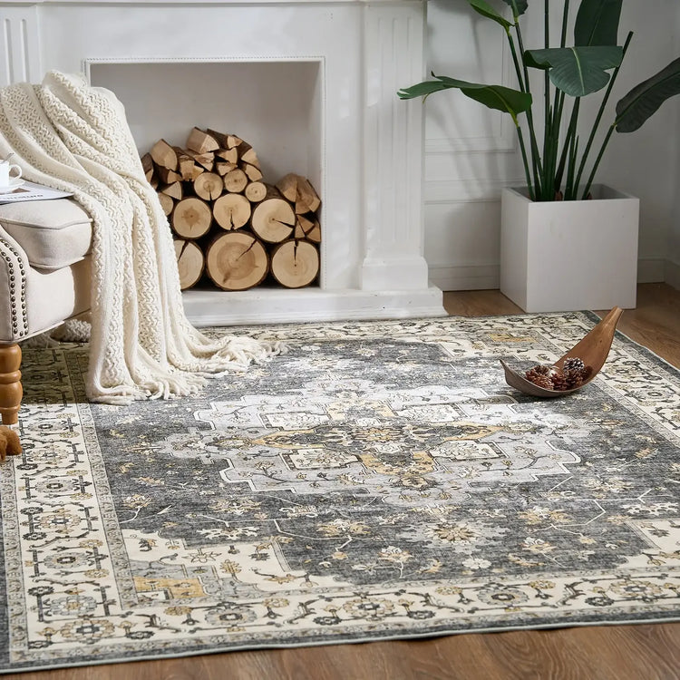 Classic Persian Medallion Rugs - Jinchan Home