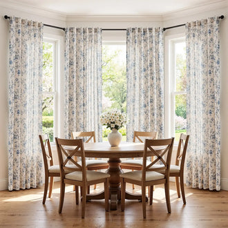 
                    
                      Amelie Floral Linen Blend Curtains - Jinchan Home
                    
                  