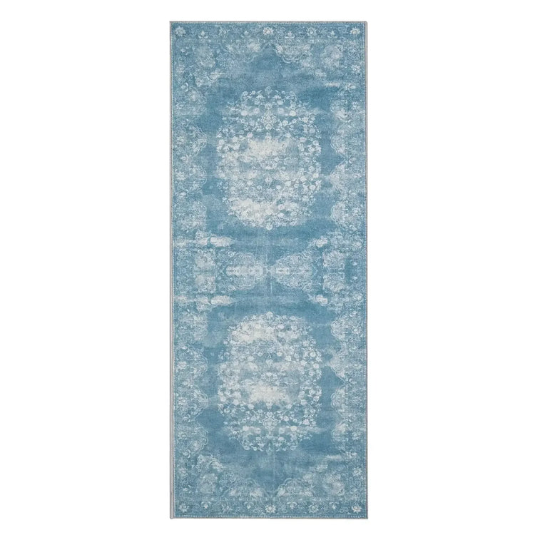 Faded Persian Medallion Area Rug - Jinchan Home