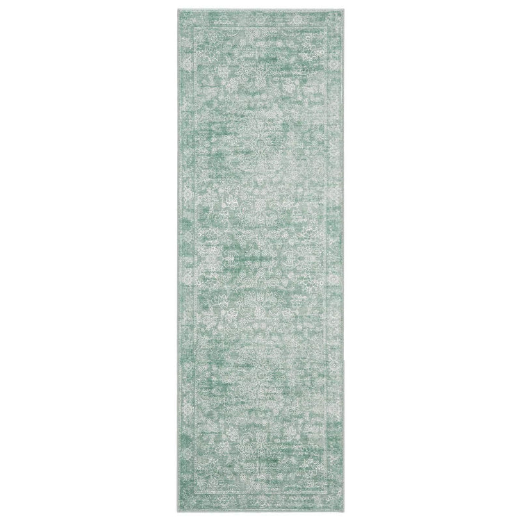 Vintage Distressed Floral Area Rug - Jinchan Home