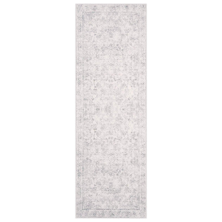 Vintage Distressed Floral Area Rug - Jinchan Home