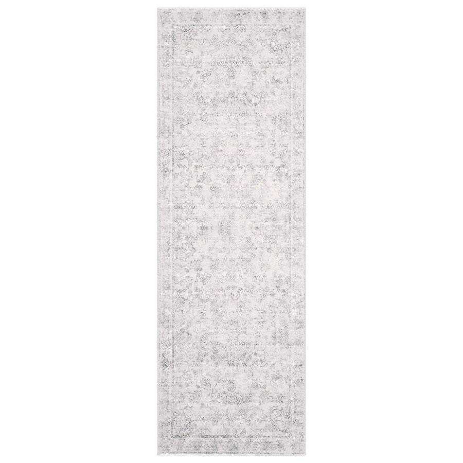 Vintage Distressed Floral Area Rug - Jinchan Home