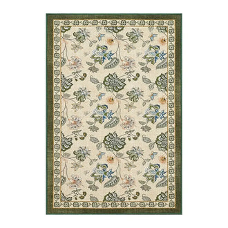 
                    
                      Vintage Floral Butterfly Botanical Area Rug - Jinchan Home
                    
                  
