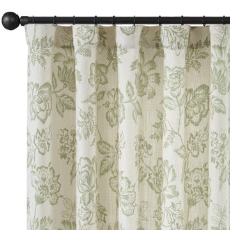 
                    
                      Vintage Line-Art Multi-Floral Vine Curtains - Jinchan Home
                    
                  