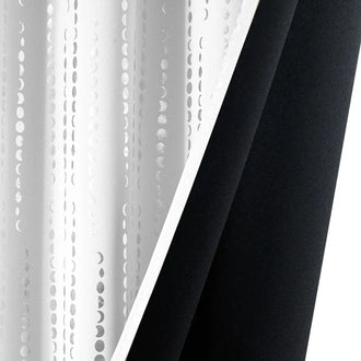 
                    
                      Boho Moon Phase Print Blackout Curtains - Jinchan Home
                    
                  