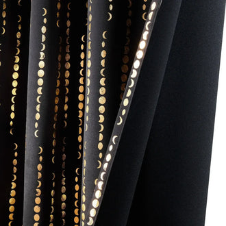 
                    
                      Boho Moon Phase Print Blackout Curtains - Jinchan Home
                    
                  