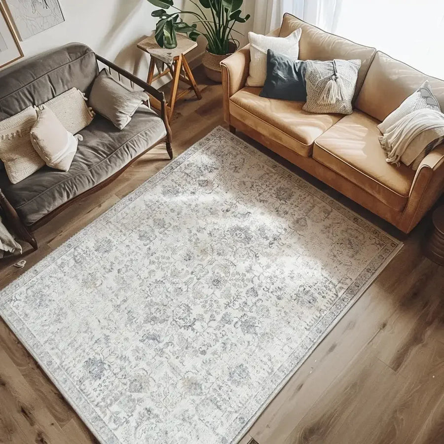 Vintage Floral Bug Rug - Jinchan Home
