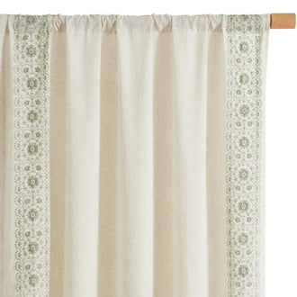 
                    
                      Floral Embroidered Linen Blend Curtains - Jinchan Home
                    
                  