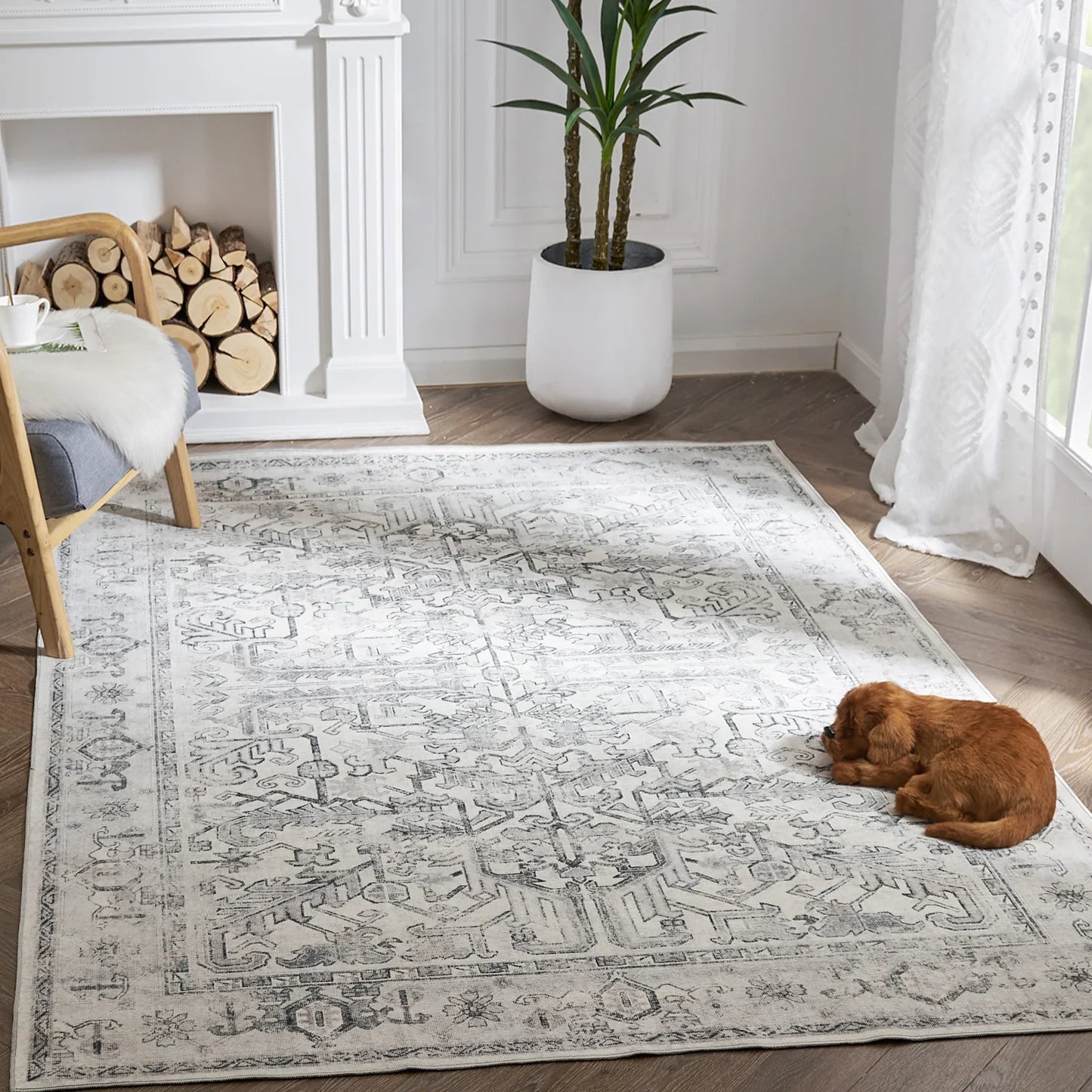 Boho Heriz Rug - Jinchan Home