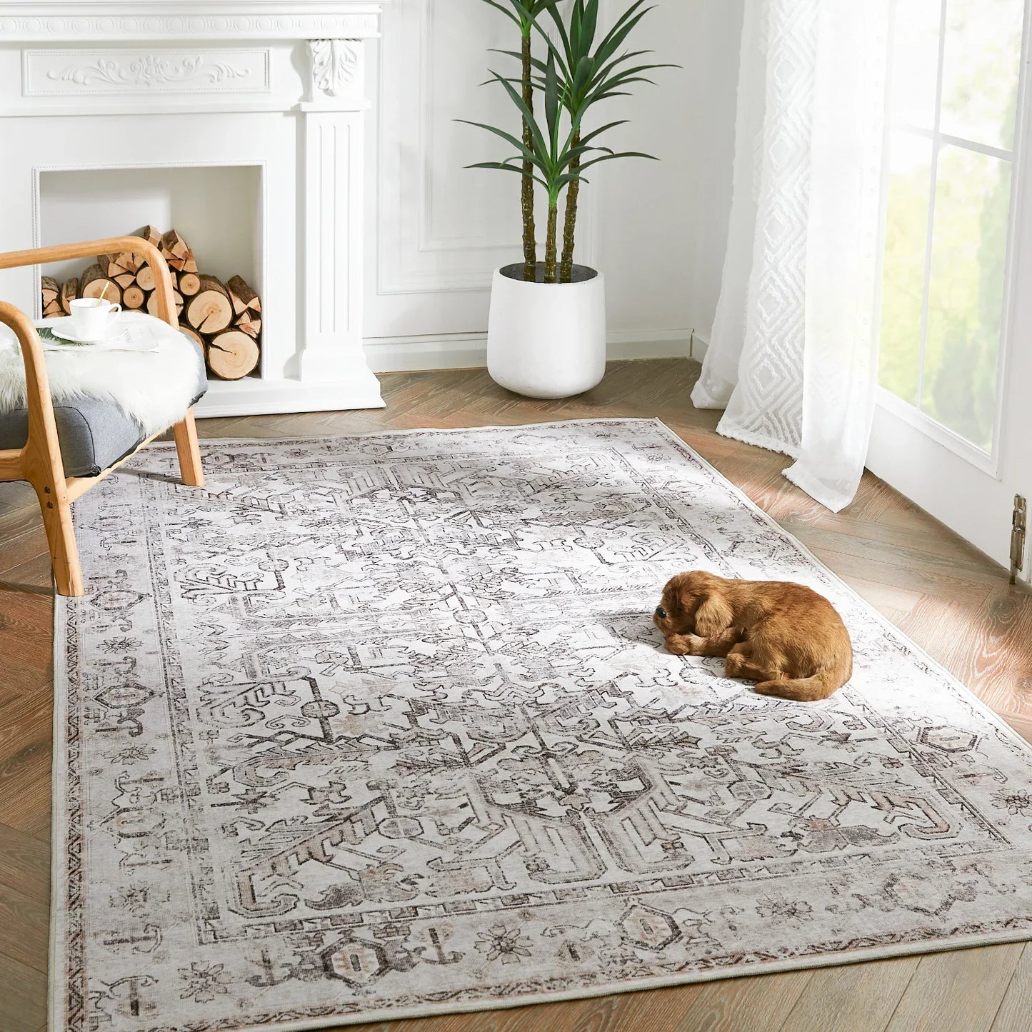 Boho Heriz Rug - Jinchan Home