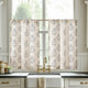 
                    
                      Cross-Weave Printed Kitchen Curtains - Jinchan Home
                    
                  