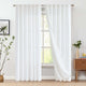 
                    
                      Solid Linen Blend Lined Curtains - Jinchan Home
                    
                  