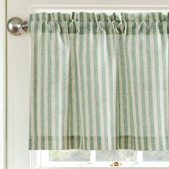 
                    
                      Linen Vertical Stripe Valance - Jinchan Home
                    
                  