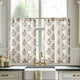 
                    
                      Cross-Weave Printed Kitchen Curtains - Jinchan Home
                    
                  
