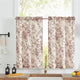 
                    
                      Vintage Line-Art Large Floral Rod Pocket Kitchen Curtains - Jinchan Home
                    
                  