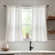 
                    
                      Solid Textured Network Polyester Kitchen Curtains - Jinchan Home
                    
                  