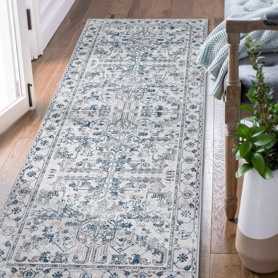 Vintage Boho Geometric Rug - Jinchan Home