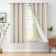 
                    
                      Lined Linen-Blend Solid Grommet Curtains - Jinchan Home
                    
                  