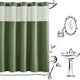 
                    
                      Waffle Weave Two-Tone Hookless Shower Curtain - Jinchan Home
                    
                  