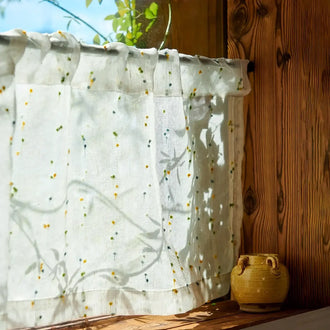 
                    
                      Semi Sheer Kitchen Curtains - Jinchan Home
                    
                  