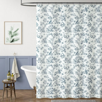 
                    
                      Hand-Drawn Floral Bird Shower Curtain - Jinchan Home
                    
                  