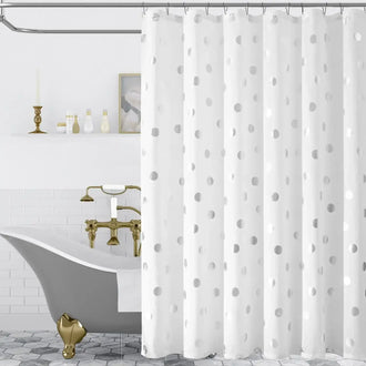 
                    
                      Waterproof Polka Dot Fabric Shower Curtain - Jinchan Home
                    
                  