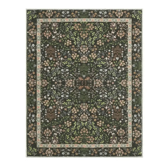 
                    
                      Vintage Foliage Floral Area Rug - Jinchan Home
                    
                  