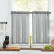 
                    
                      Linen Blend Solid Kitchen Curtains - Jinchan Home
                    
                  