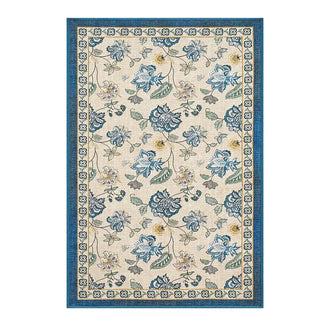 
                    
                      Vintage Floral Butterfly Botanical Area Rug - Jinchan Home
                    
                  