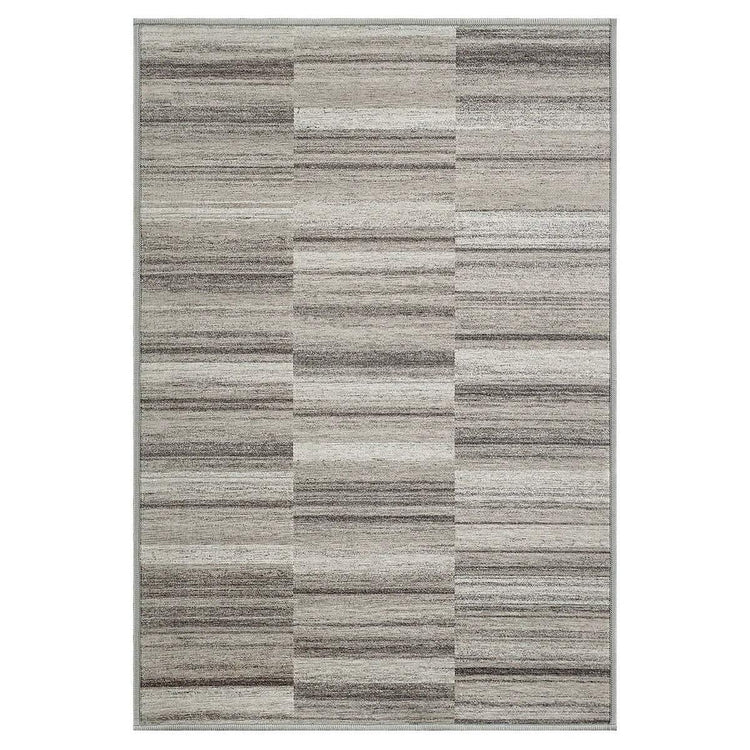Striped Patchwork Area Rug - Jinchan Home