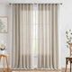 
                    
                      Scalloped Lace Linen-Blend Sheer Curtains - Jinchan Home
                    
                  