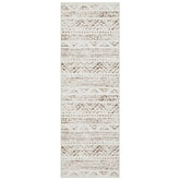 Boho Distressed Tribal Geometric Runner Rug - Jinchan Home