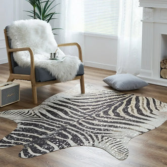 
                    
                      Jungle Zebra Rug - Jinchan Home
                    
                  