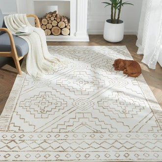 
                    
                      Moroccan Berber Geometric Area Rug - Jinchan Home
                    
                  