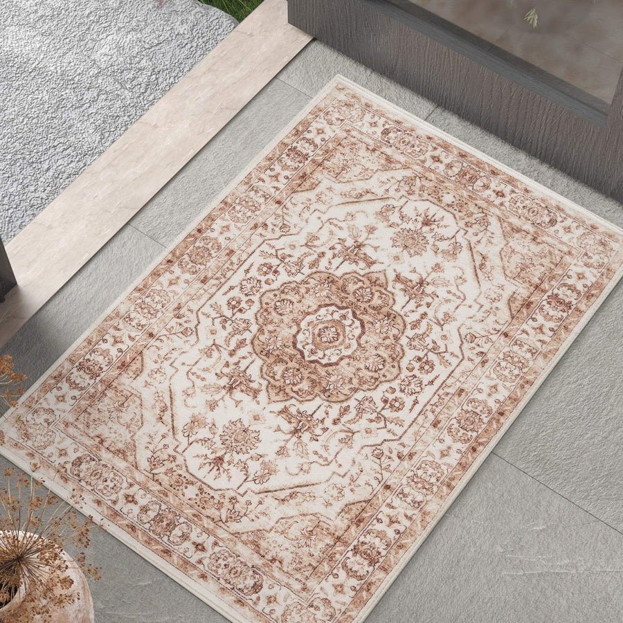 Heriz Vintage Medallion Rug - Jinchan Home